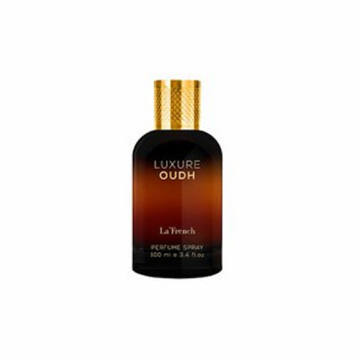 La French Luxure Oud, a Luxurious Perfume blended with mixture of Oudh, Rose and Agarwood, Eau De Parfum 100ml for Men
