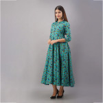 Floral Cotton Maxi Dress