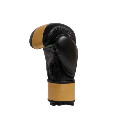 Set of 2 Black Boxing Gloves With Handwraps