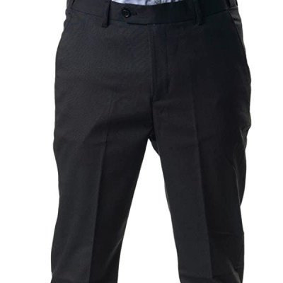 Jack and Jini Formal Brown Stretchable Pant with Expandable Waist for Men.