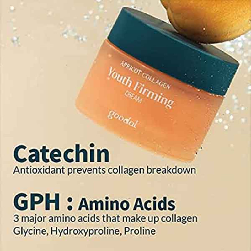 GOODAL Apricot Vegan Collagen Cream for All Skin Types
