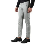 Hence Cotton - Textured Stretchable Trousers for Men