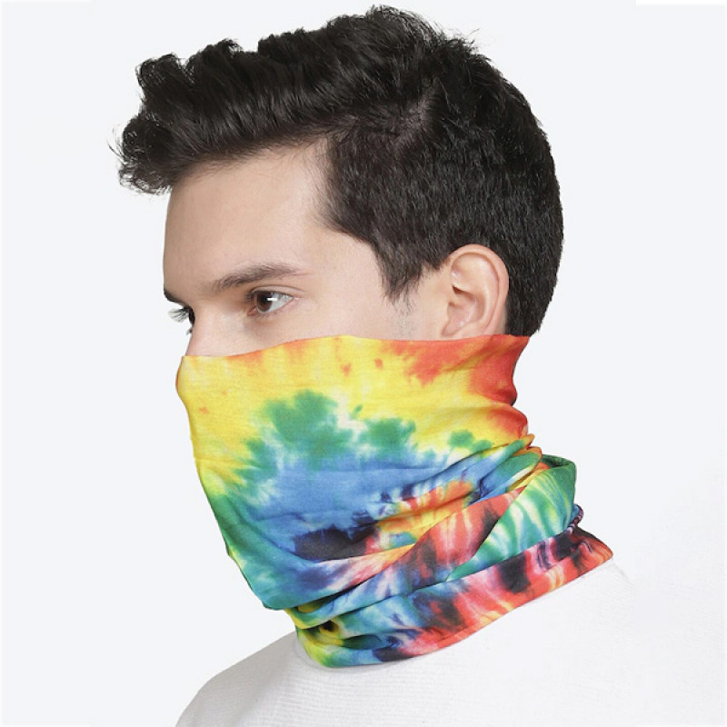 Men Multicoloured Printed Scarf