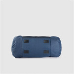 The Lifestyle Co x Discovery Adventures Unisex Navy Blue Brand Logo Print Duffel Bag