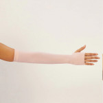 Women Nude Solid UV Protection Arm Sleeves