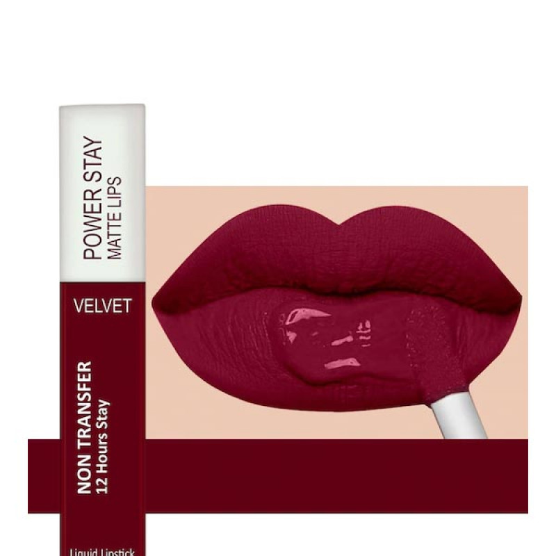 Waterproof Liquid Matte Lipstick - 5 ml Power Stay