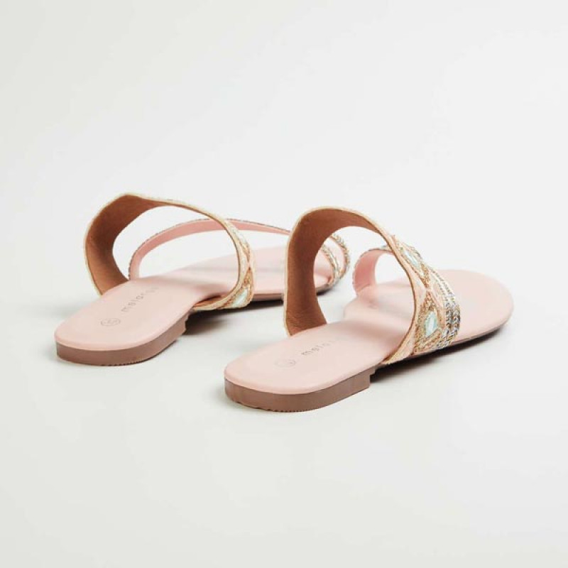Women Embellished Toe-Ring Flats