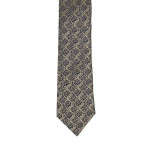 "Men Blue & Brown Paisley Printed Accessory Gift Set "