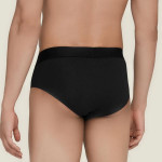 Set Of 2 Low Rise Solid Briefs