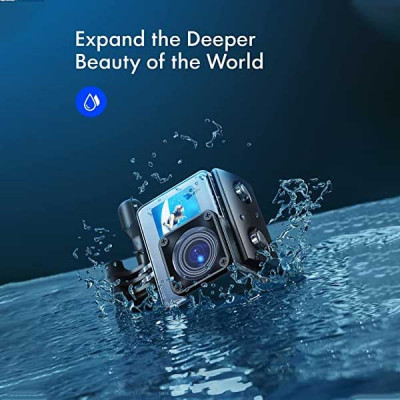 WOLFANG GA200 Action Camera 4K 24MP Waterproof 40M Underwater Camera