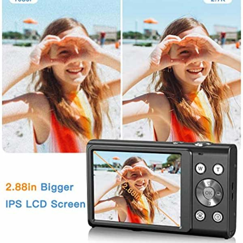 Digital Camera,  48MP Autofocus Camera with 32 GB Card