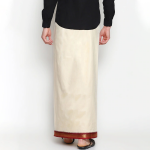 Men Pack Of 2 Cream-Coloured Solid Readymade Dhoti